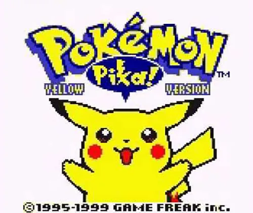 Pokemon Yellow Intro